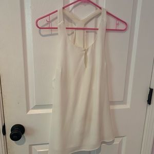 White tank top